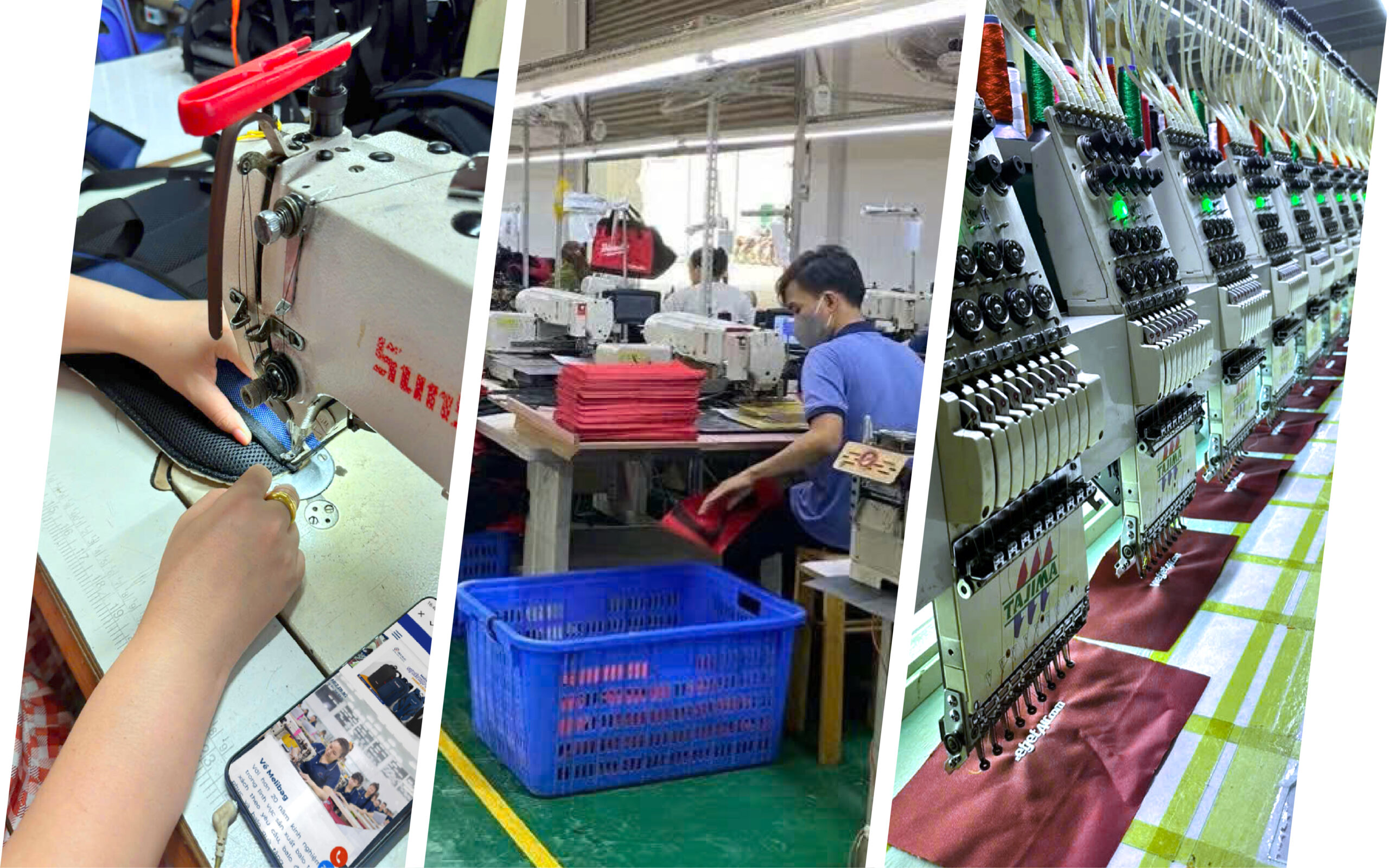 Xưởng may balo Melibag