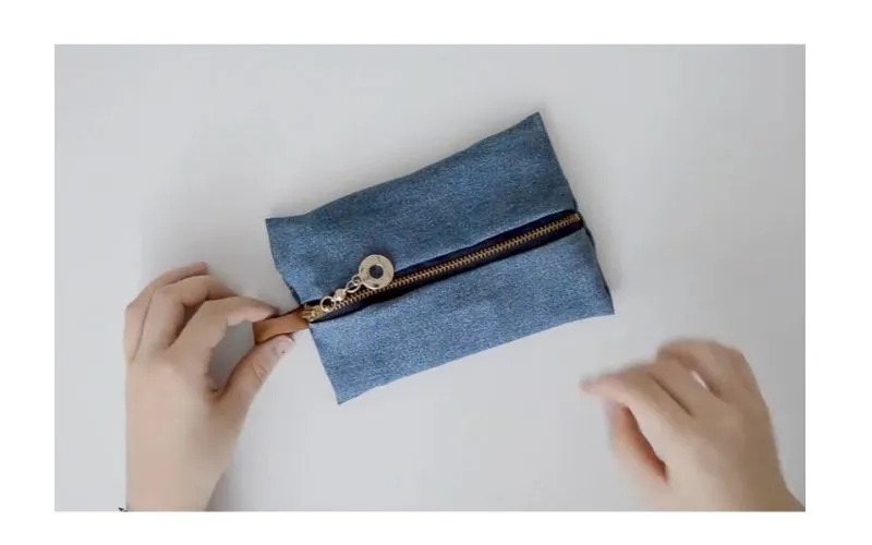 cách may túi xách bằng vải jean