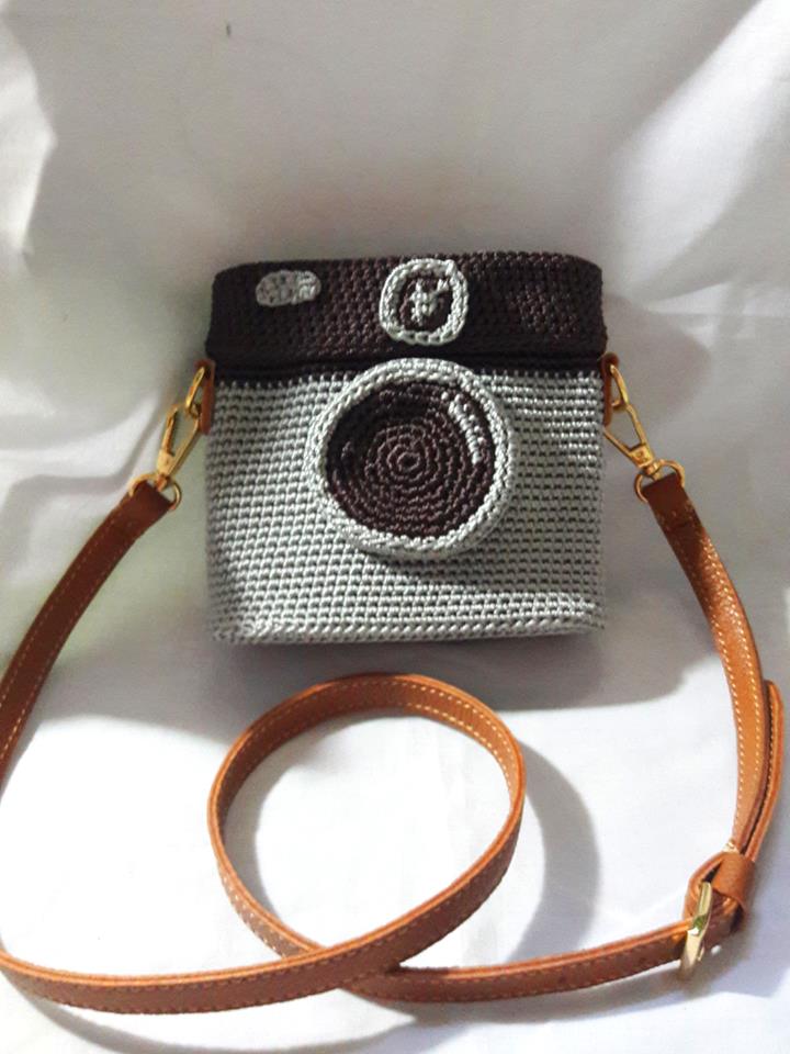 hướng dẫn móc túi xách bằng sợi thô