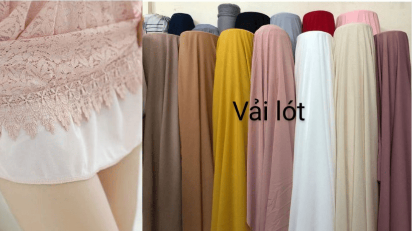 vải lót