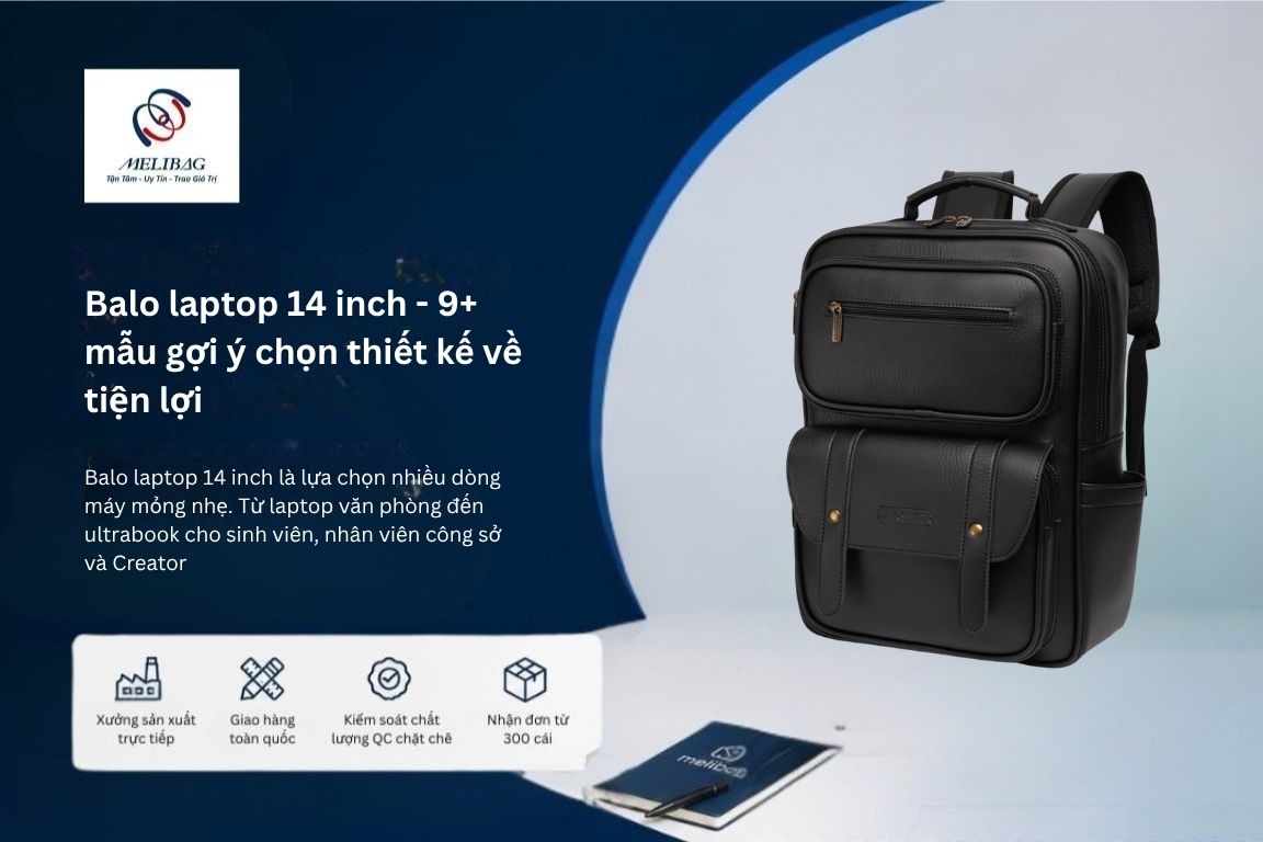 các mẫu balo laptop 14 inch