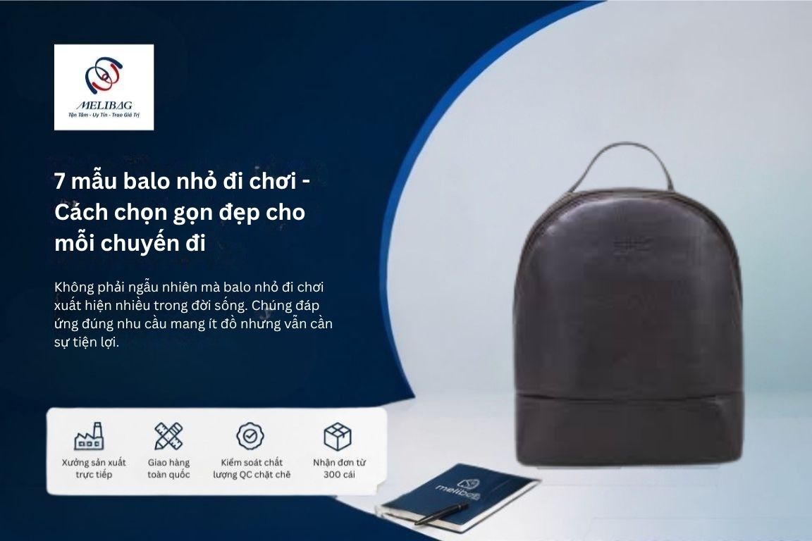 mẫu balo nhỏ đi chơi