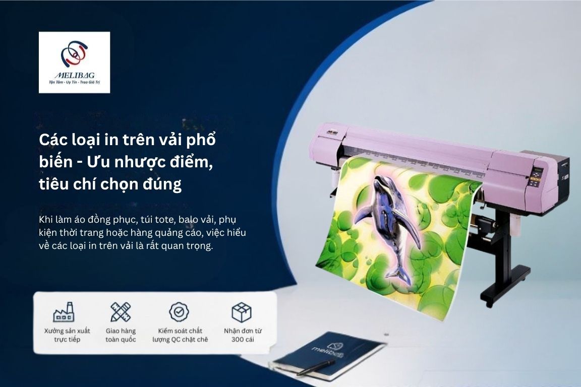 các loại in trên vải