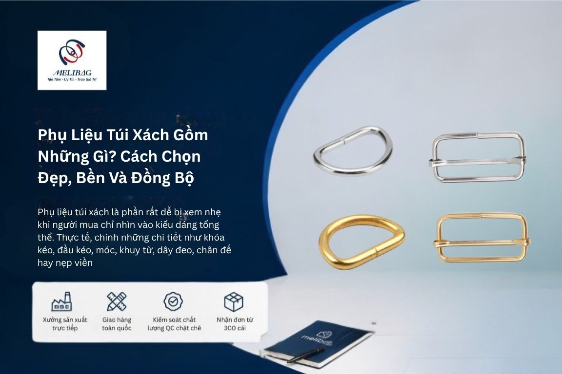 Phụ Liệu Túi Xách Gồm Những Gì